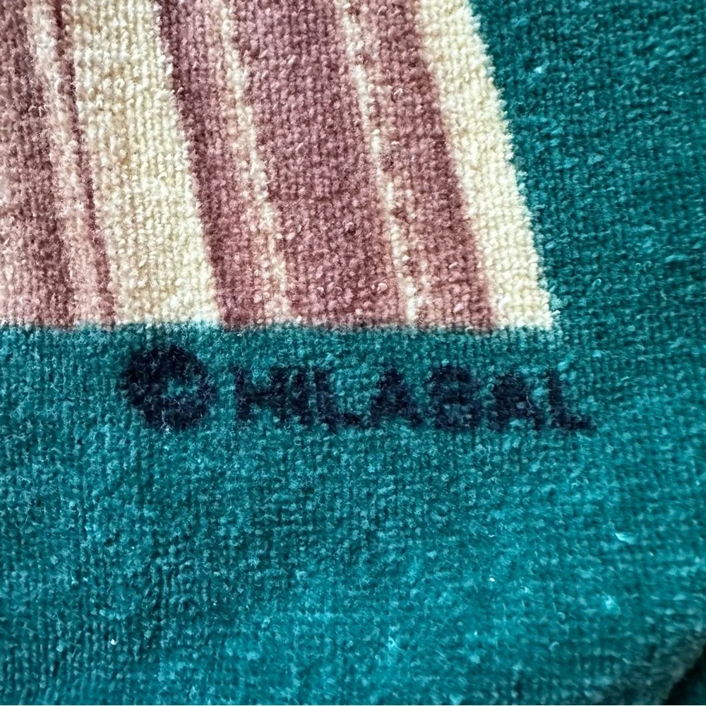Vintage 90s Hilasal 19th Hole golf towels set of 2